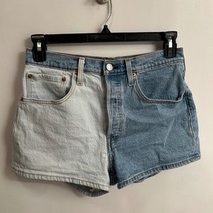 Levi's Color Block Shorts